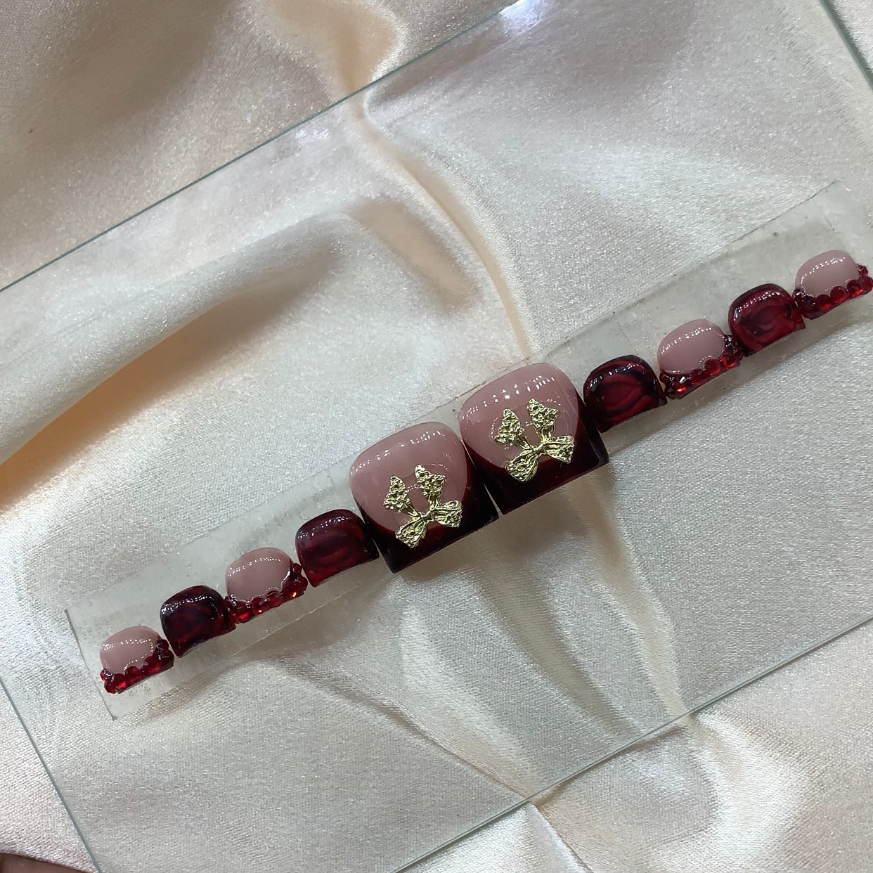 A Dozen Roses (toes)