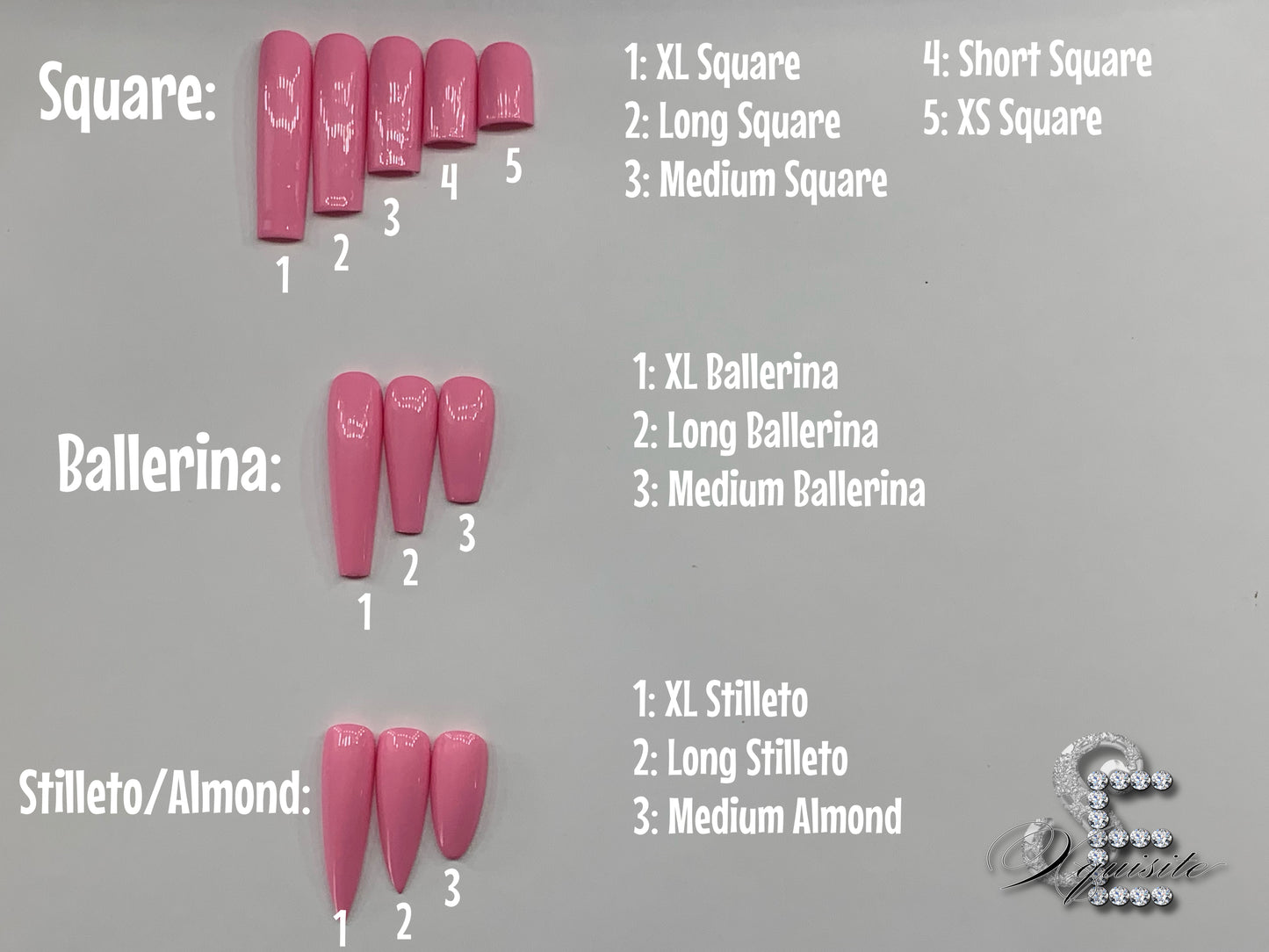Sizing Kit Nails