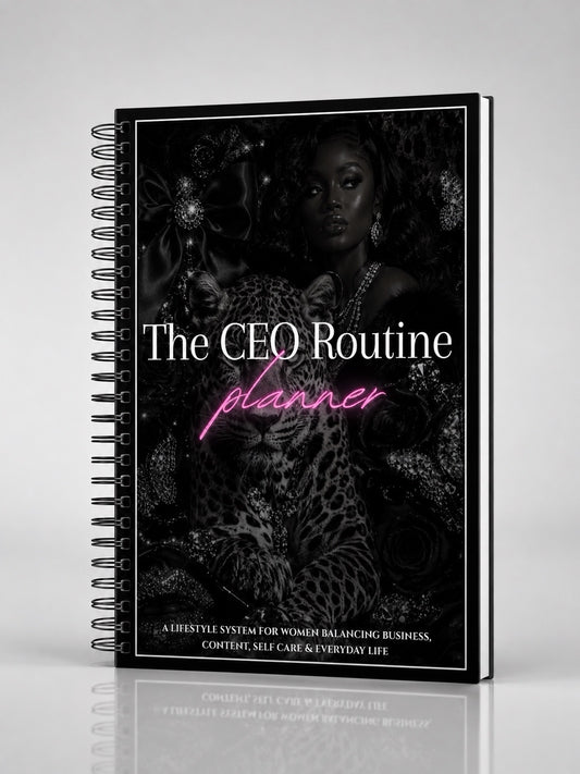 The CEO Routine Planner: Instant Digital Download