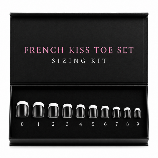 French Kiss Toenail Set Sizing Kit (FREE)