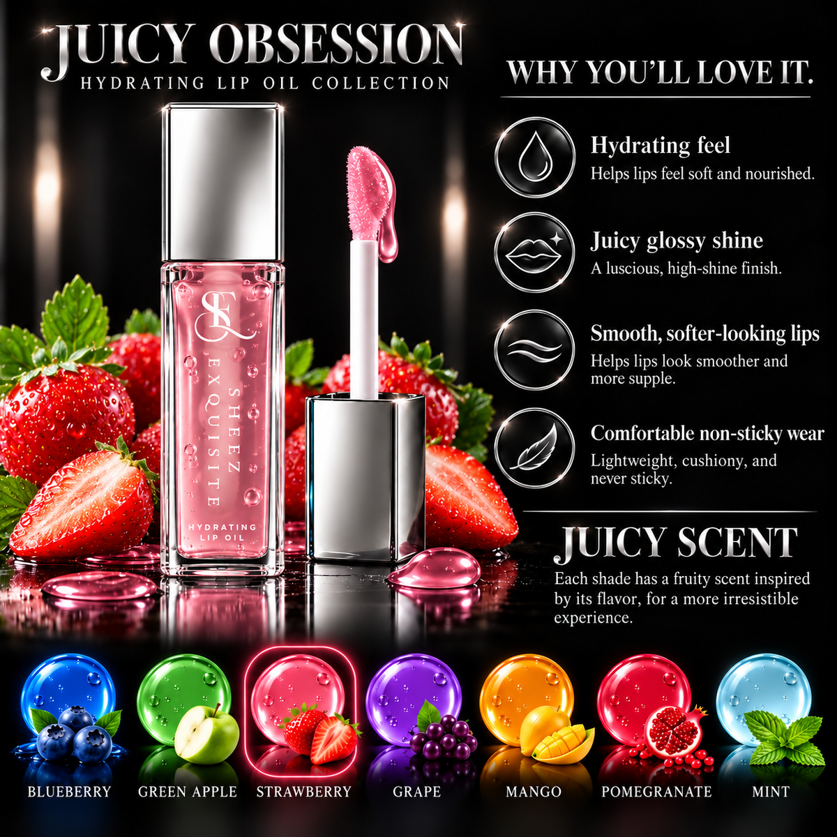 Berry In Love Hydrating Lip Oil