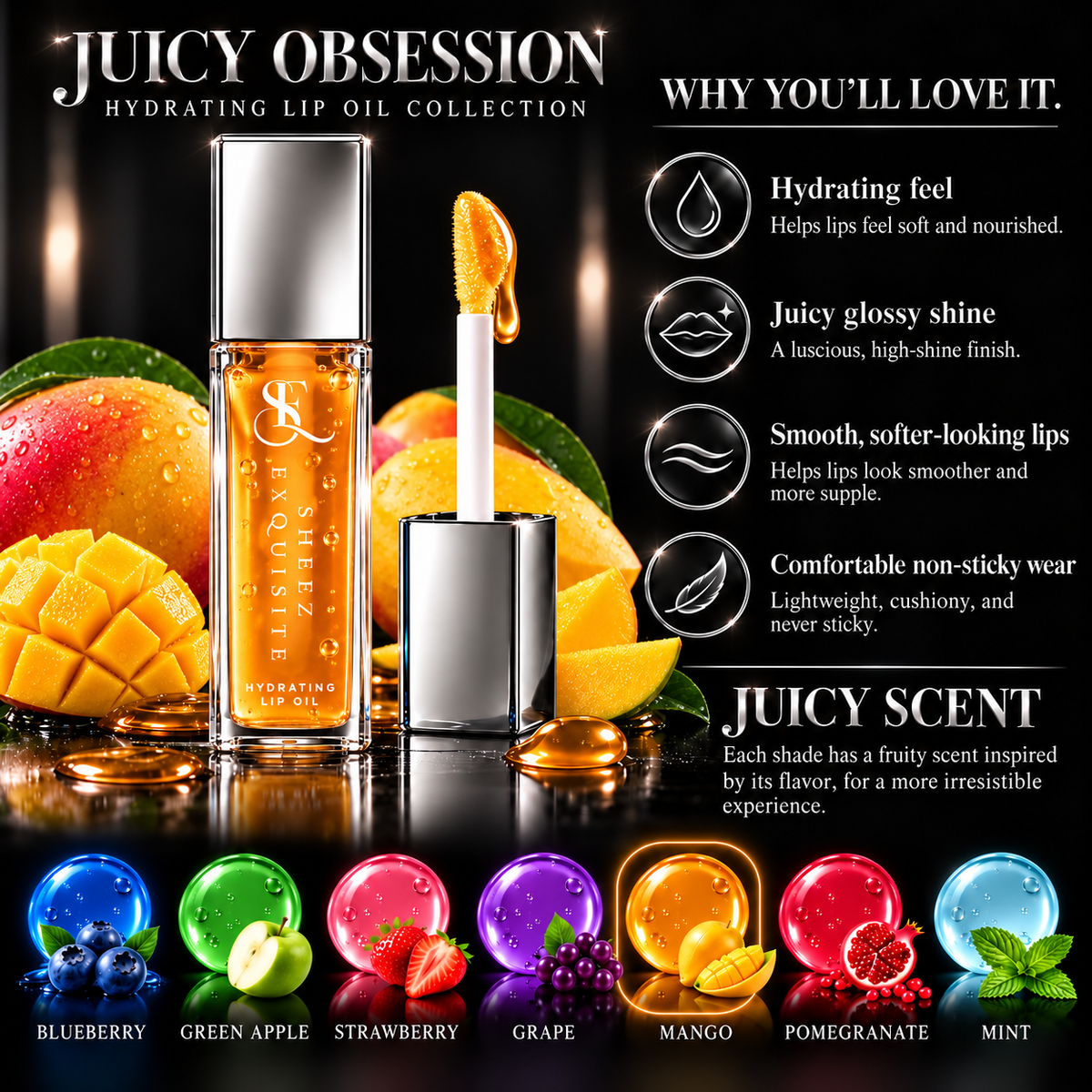Mango Me Crazy Hydrating Lip Oil